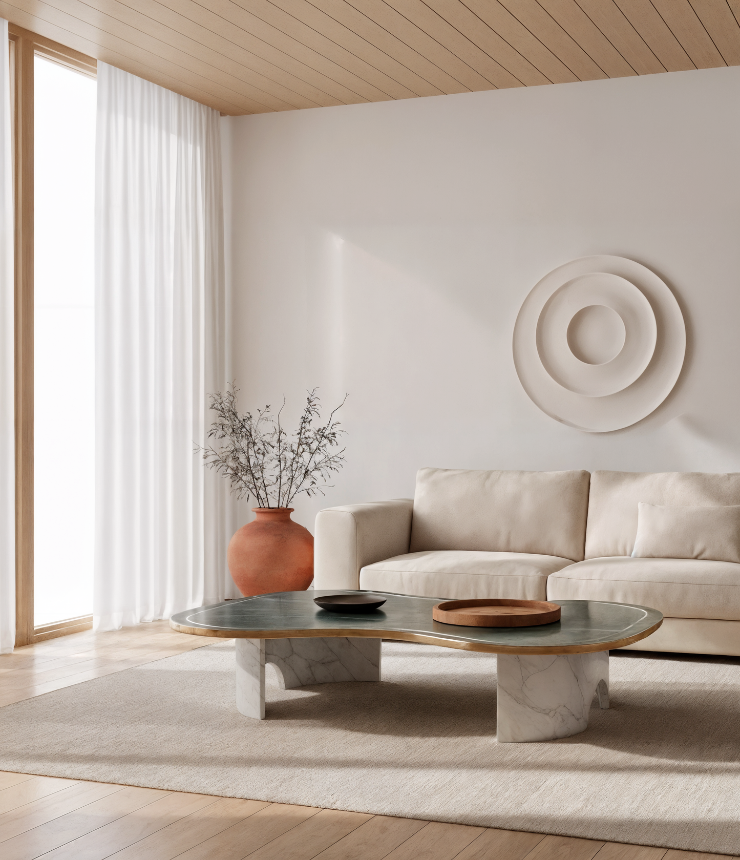 Uku Marble Top Coffee Table