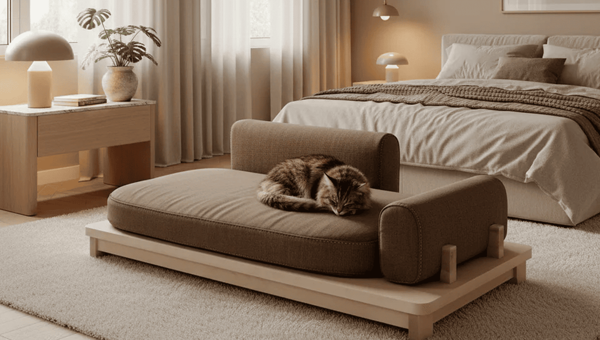 Luxury Pet Beds in India — Bespoke Handcrafted Beds for Dogs & Cats