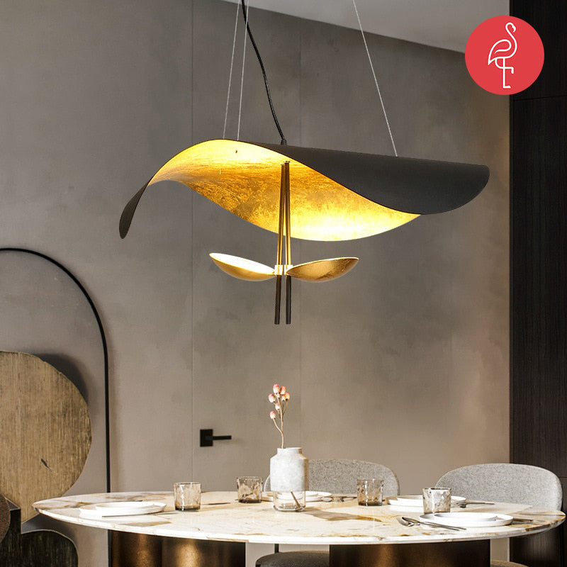 CORO Light Wire Hanging Light – side view – designer hanging light India – The Flamingo Life