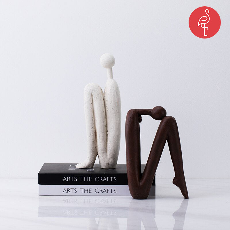 Geometry Abstract Figure Bookshelf Figurines