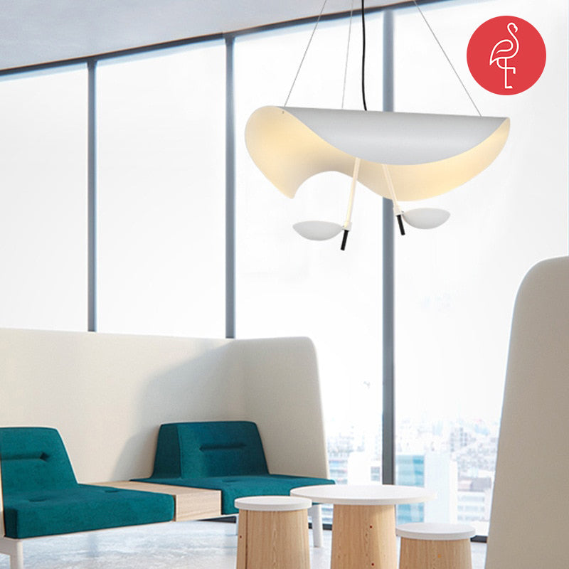 CORO Light Wire Hanging Light – angle view – designer hanging light India – The Flamingo Life