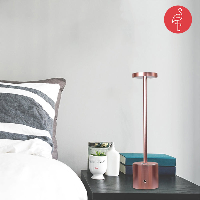 Estos Table Lamp – side view – luxury table lamp India – The Flamingo Life