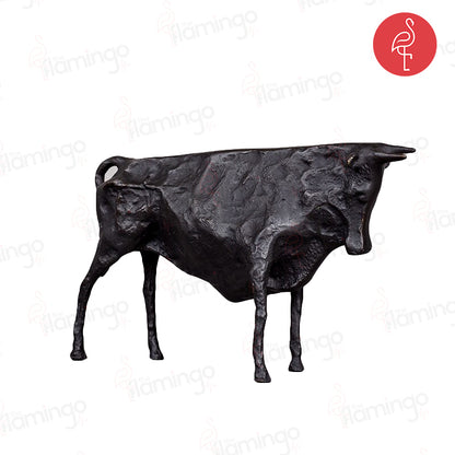 Picasso Bronze Bull Statue Abstract