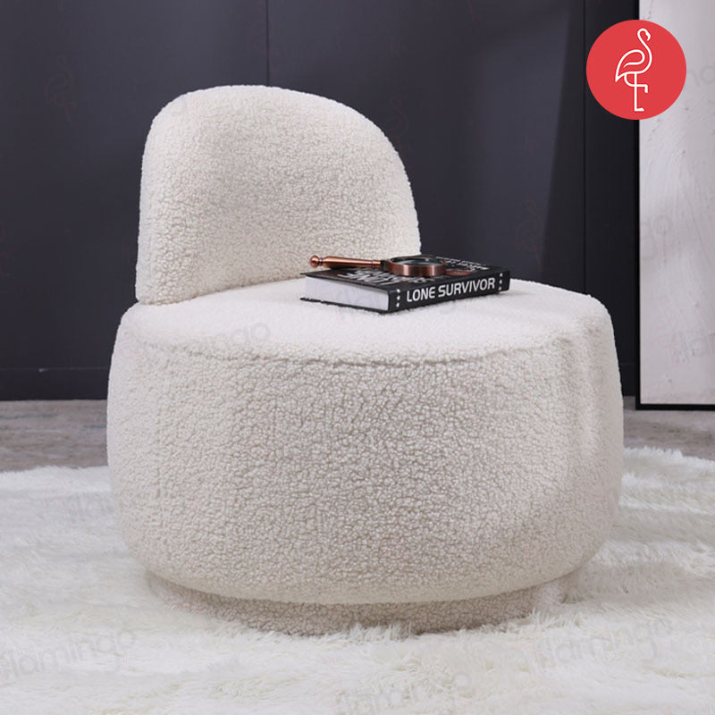 Boukle Round & Cozy Chair view 7 - accent chair - The Flamingo Life