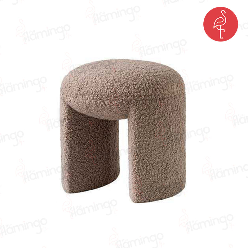 Paris Luxury Pouf close-up - pouf - The Flamingo Life