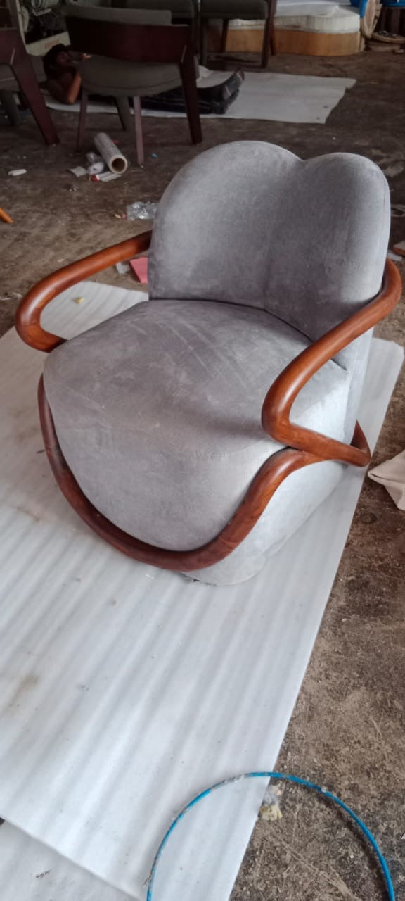 Lair Premium Accent Chair angle view - accent chair - The Flamingo Life