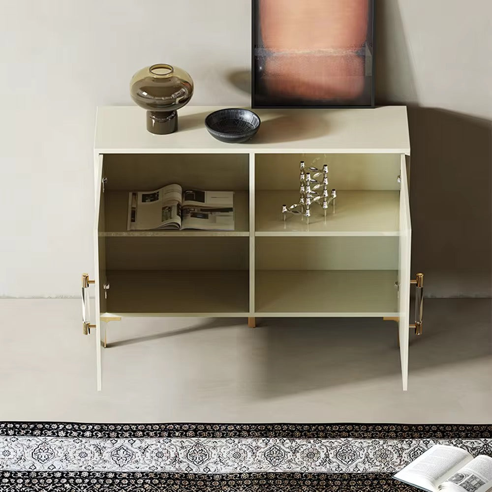 Side Board Abstract Style close-up - furniture - The Flamingo Life