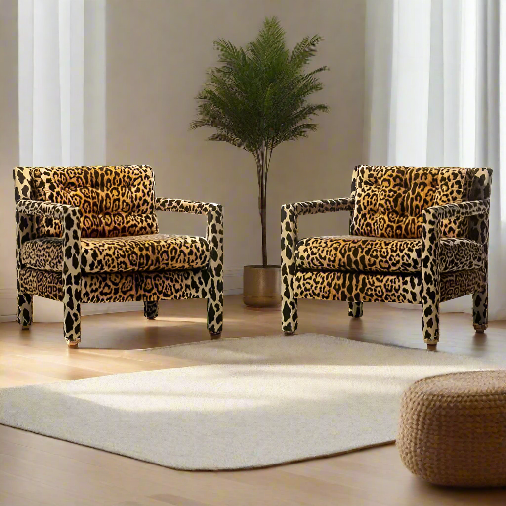 Leo Accent Chair detail view - accent chair - The Flamingo Life