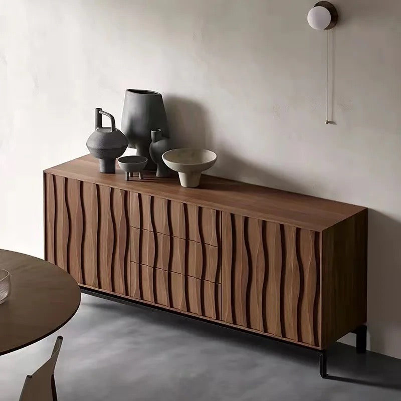 Wave Elegant Entrance Console lifestyle view - console table - The Flamingo Life