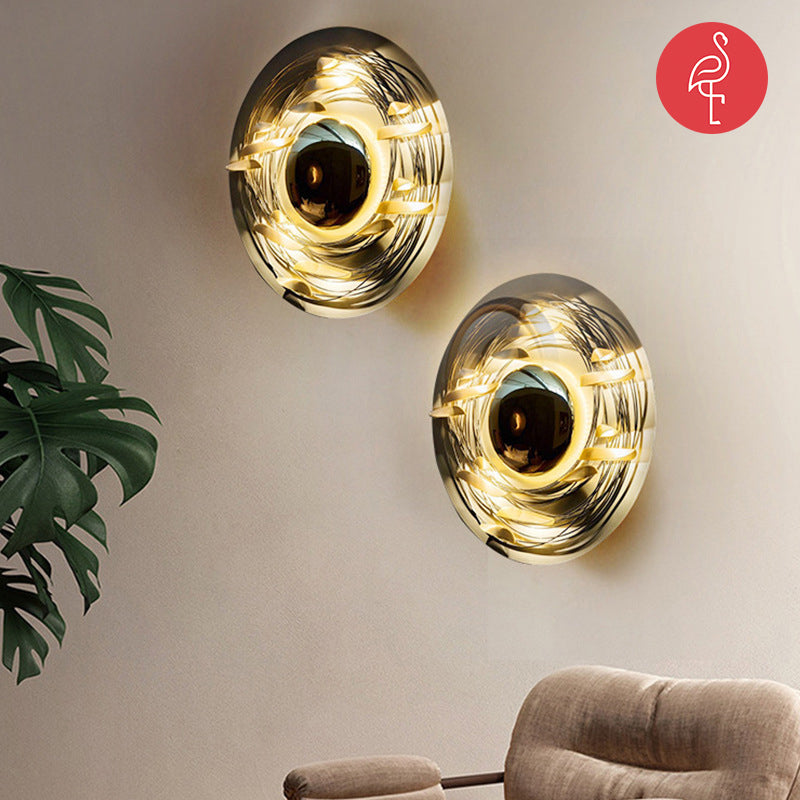 Koi Wall Mount Lights – lifestyle view – luxury wall light India – The Flamingo Life