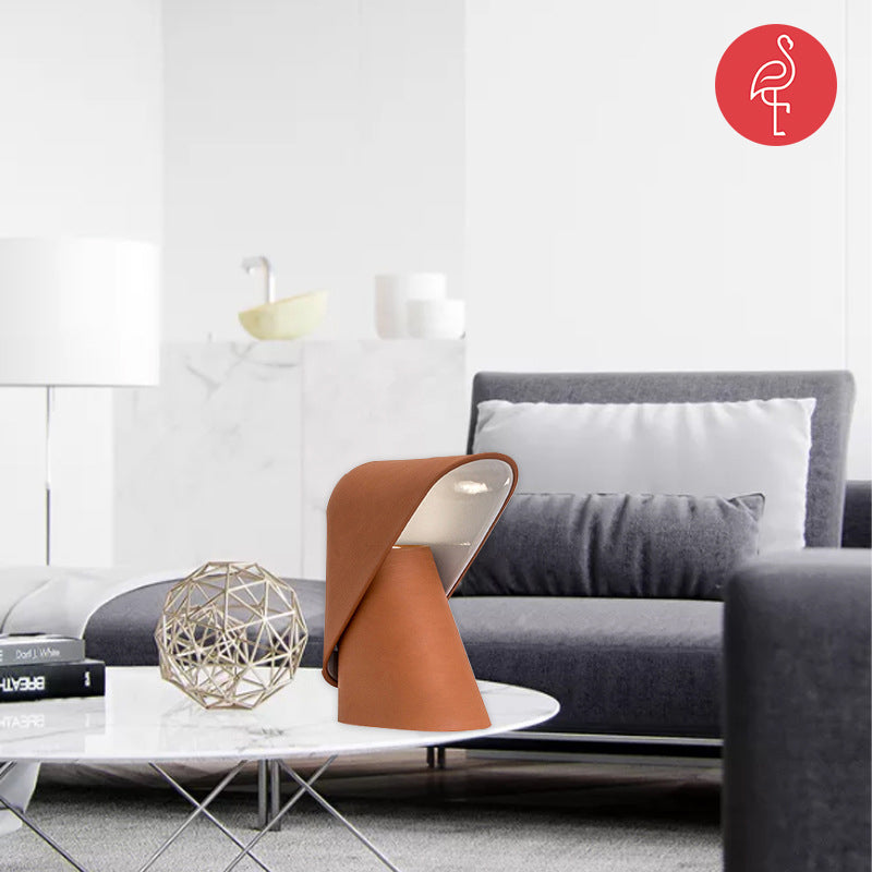 Mushy Desk Lamp – detail view – designer desk lamp India – The Flamingo Life