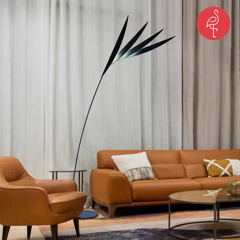 Augustine Classic Tall Lamp – lifestyle view – luxury floor lamp India – The Flamingo Life