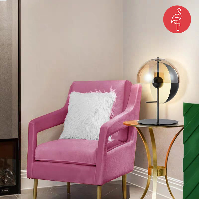 Glob Abstract Desk Lamp – lifestyle view – designer desk lamp India – The Flamingo Life