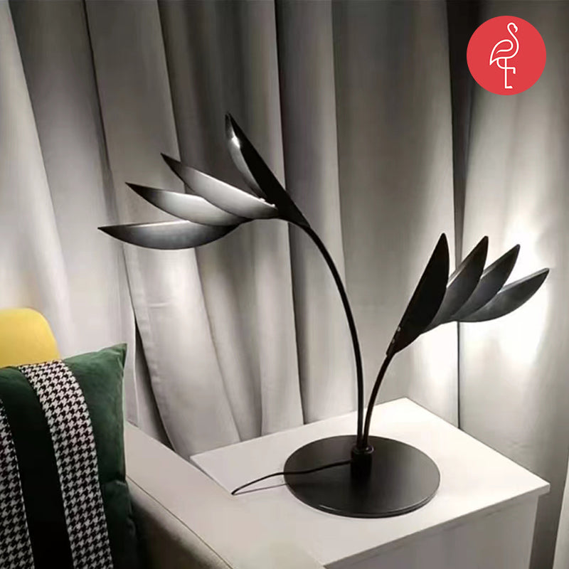 Birds of Paradise Table Lamp – lifestyle view – luxury table lamp India – The Flamingo Life