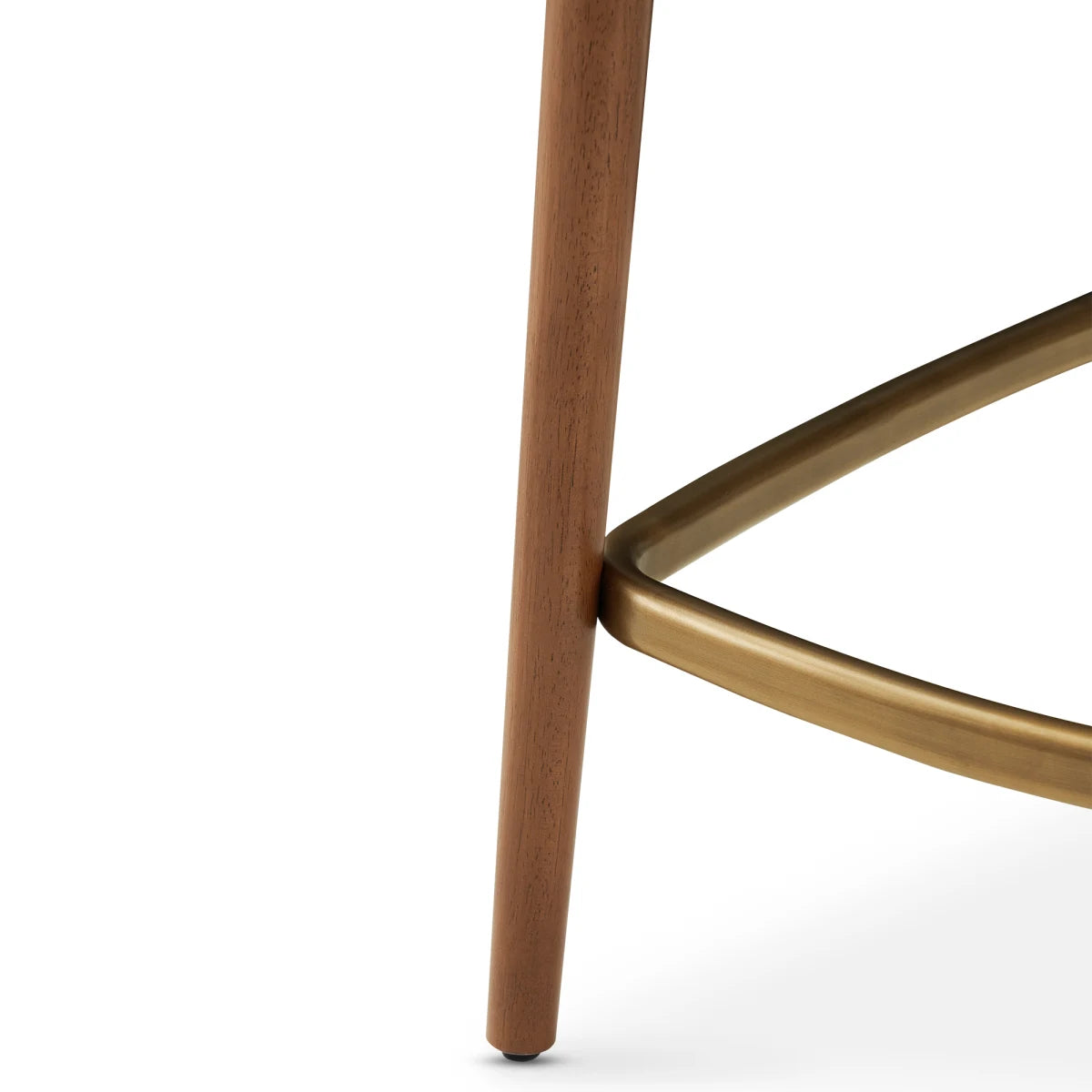 Bar Stool close-up - premium leather bar stool - The Flamingo Life