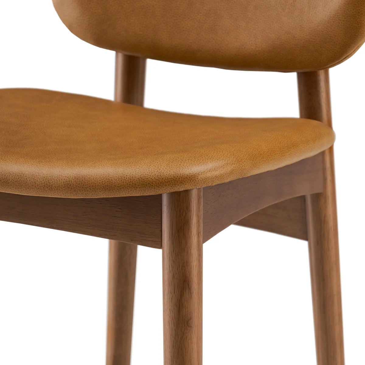 Bar Stool lifestyle view - premium leather bar stool - The Flamingo Life