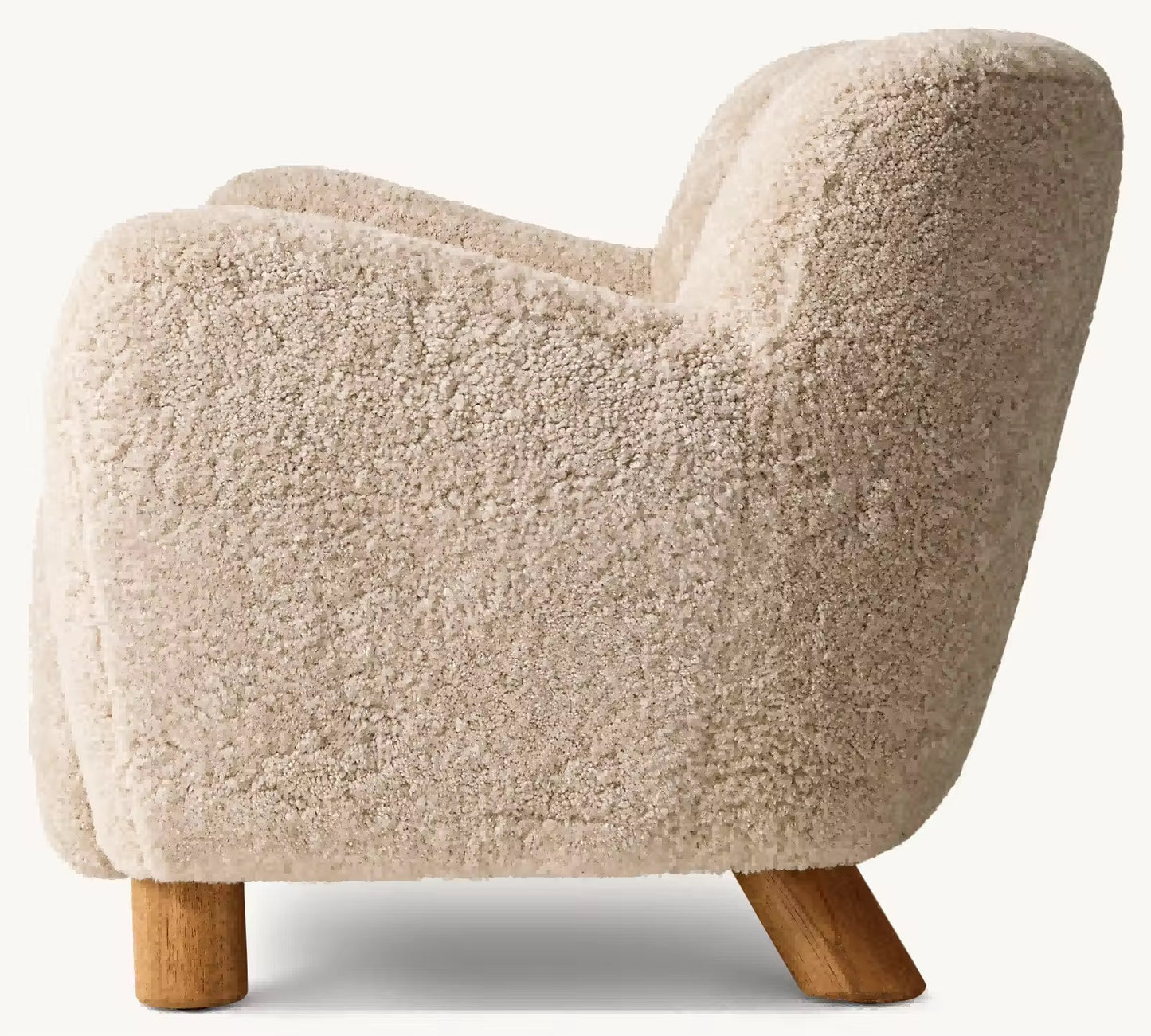 Suma Japandi Couch in Boucle