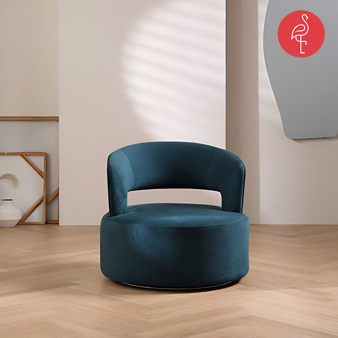 Oasis Accent Chair side view - accent chair - The Flamingo Life