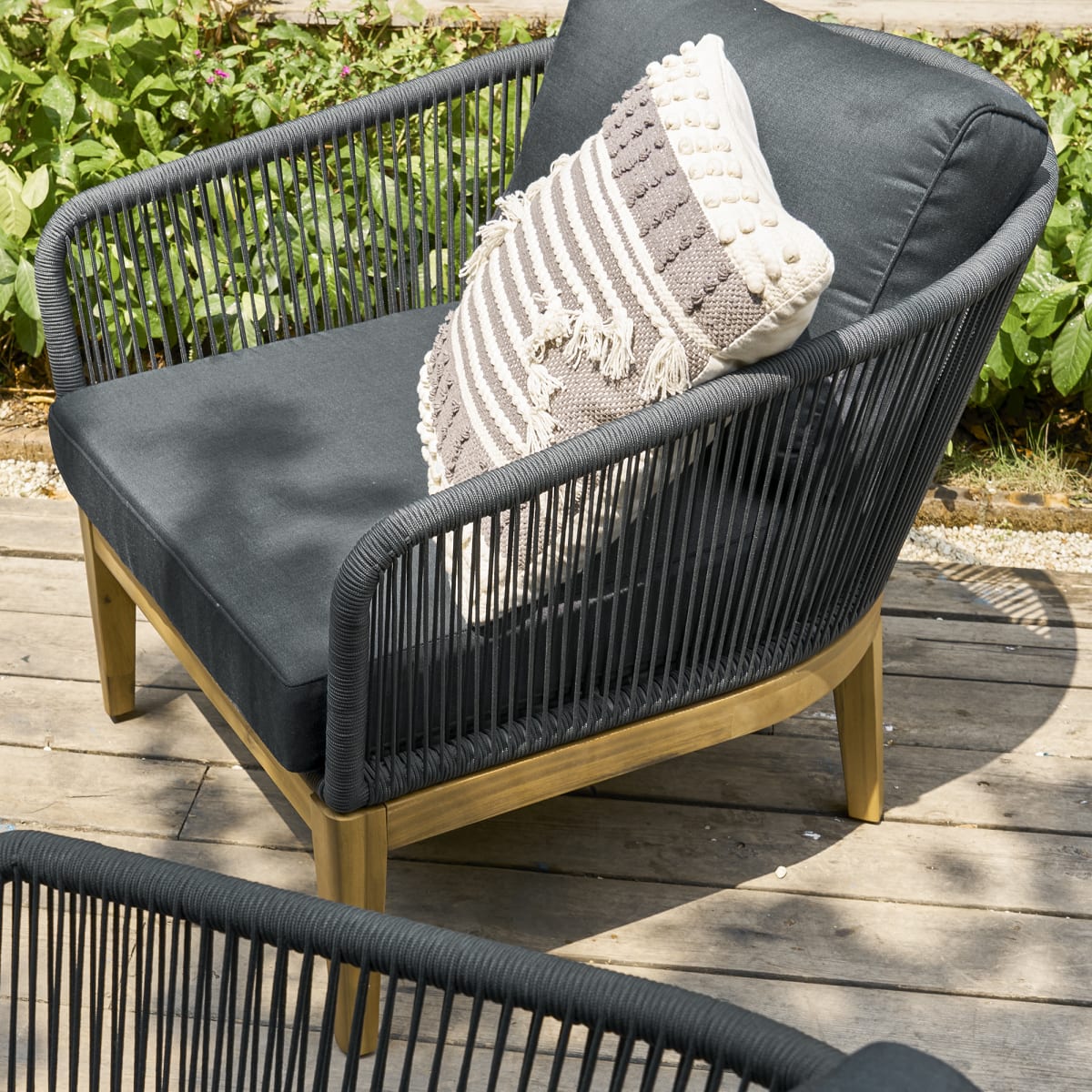 Godavari Premium Outdoor Rope Set view 7 - premium rope outdoor furniture - The Flamingo Life