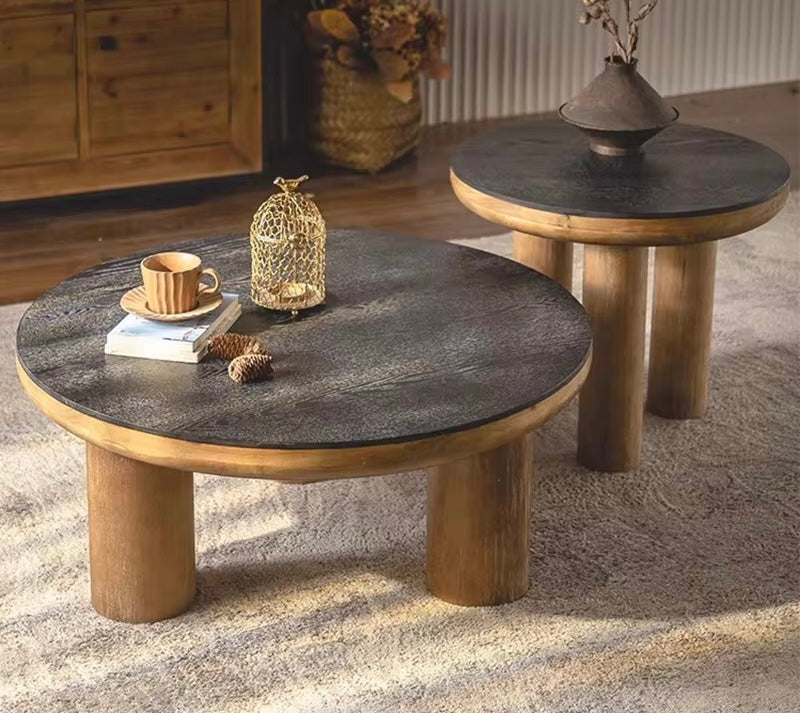 Kai Japandi Coffee Table close-up - Japandi coffee table - The Flamingo Life