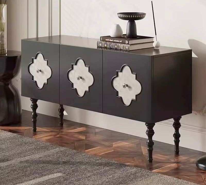 Noor Sideboard/Buffet Table lifestyle view - sideboard - The Flamingo Life