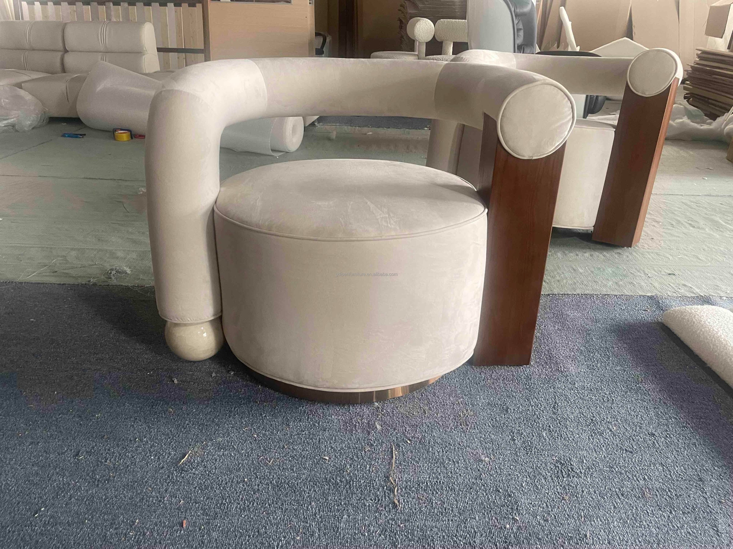 Hibiscus Accent Chair view 9 - accent chair - The Flamingo Life