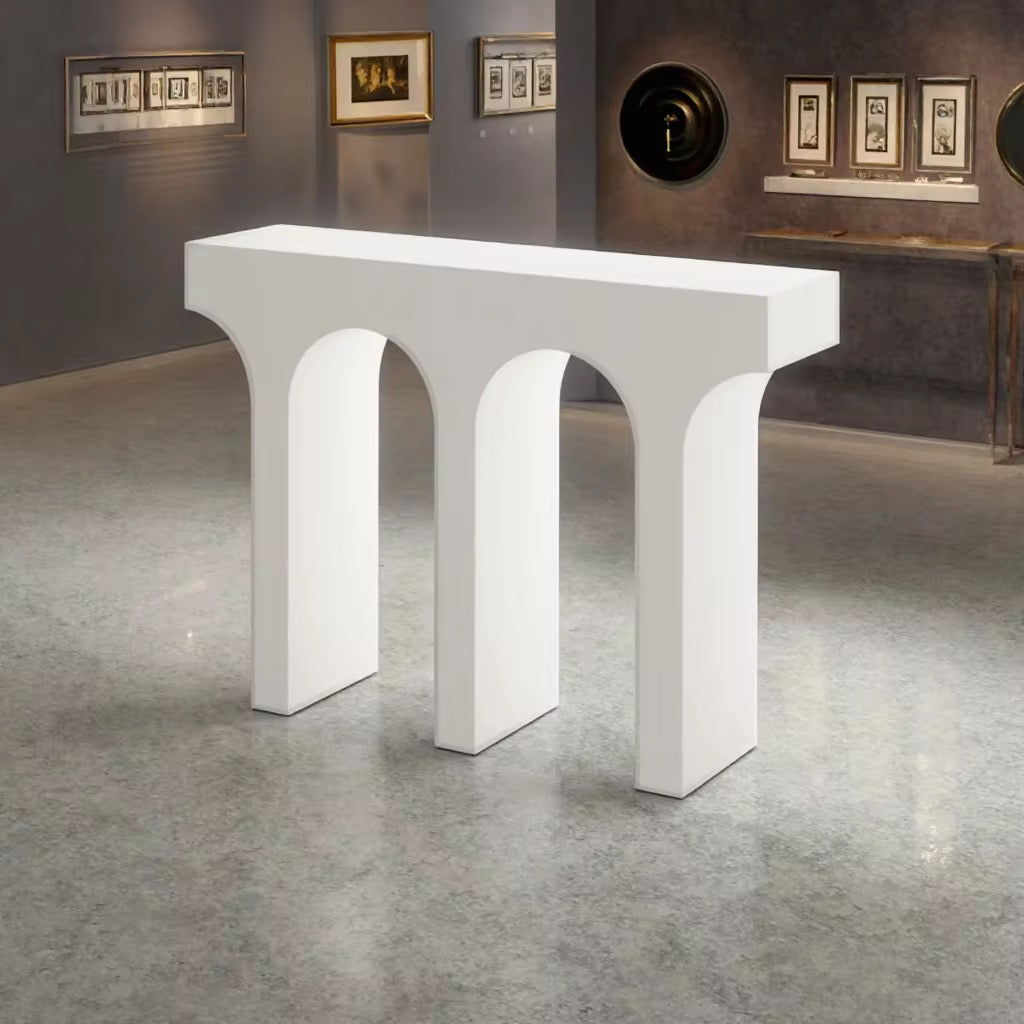 Flint Meadow Console lifestyle view - console table - The Flamingo Life