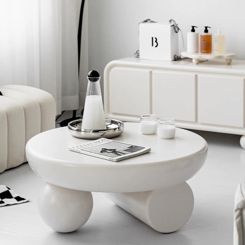Nordic Elegant Coffee Table side view - coffee table - The Flamingo Life
