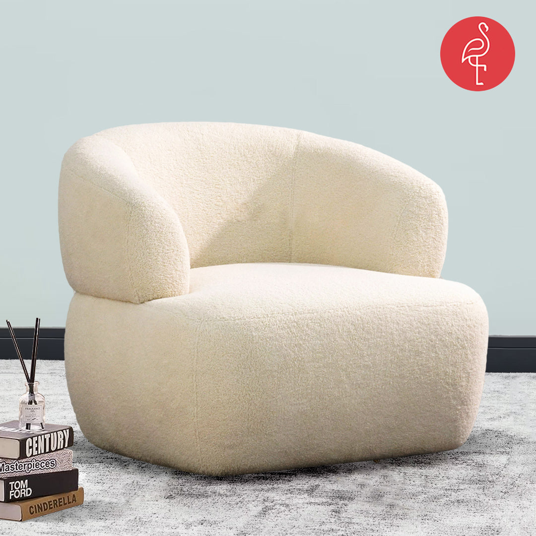 Teddy Boy Maximum Comfort Relax Chair close-up - accent chair - The Flamingo Life