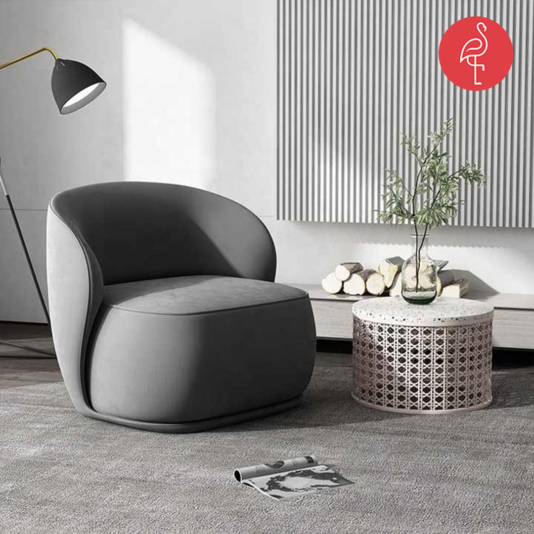 Bambi Accent Chair lifestyle view - accent chair - The Flamingo Life