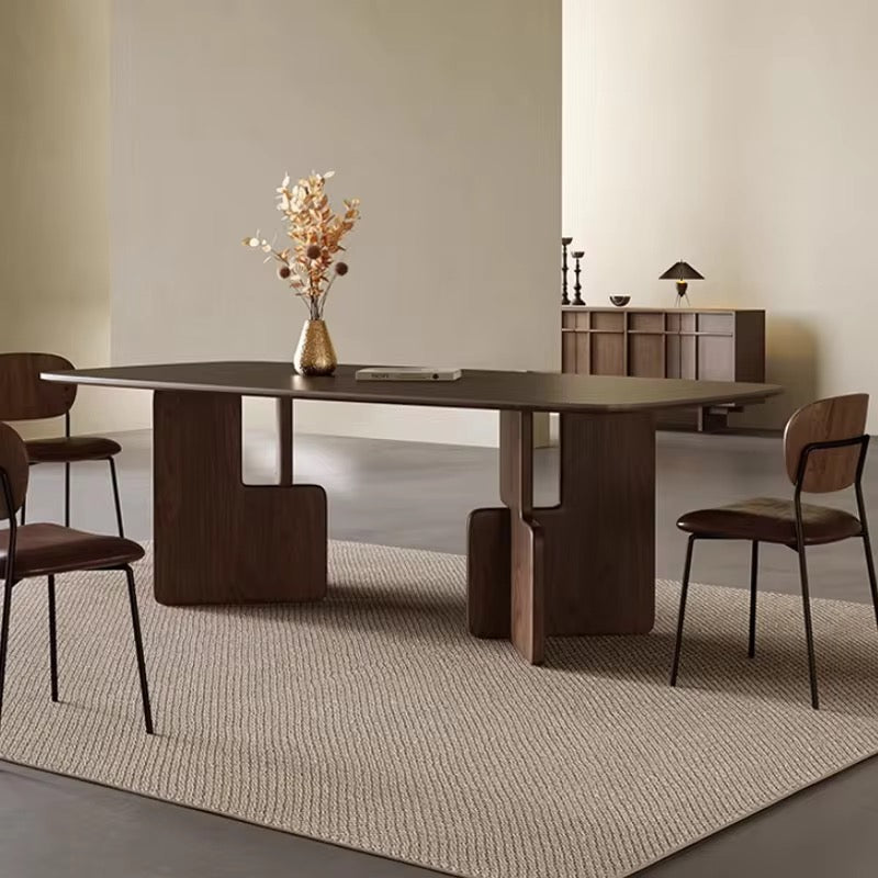 Puzzle Dinning Table lifestyle view - dining table - The Flamingo Life