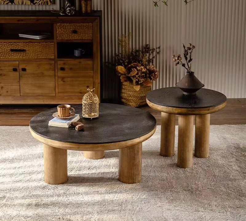 Kai Japandi Coffee Table lifestyle view - Japandi coffee table - The Flamingo Life