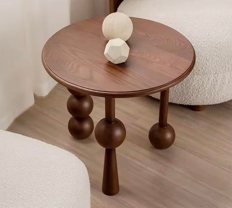 Elin Side/Drink table side view - side table - The Flamingo Life
