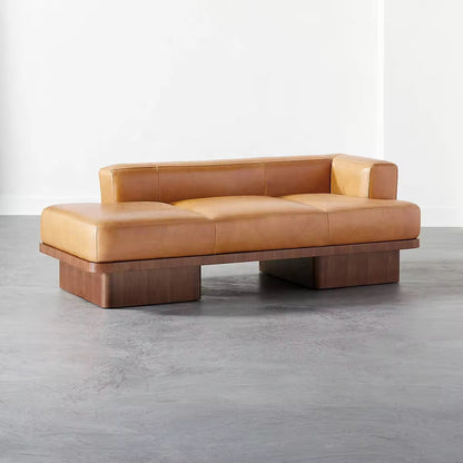 Premium Leather Love Seat