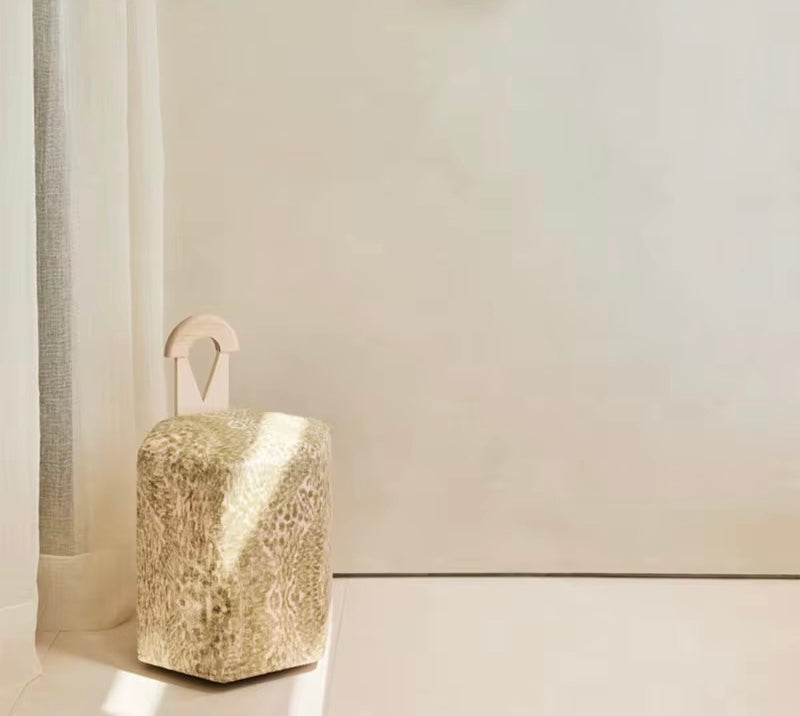 Lykke Accent Chair detail view - Japandi accent chair - The Flamingo Life