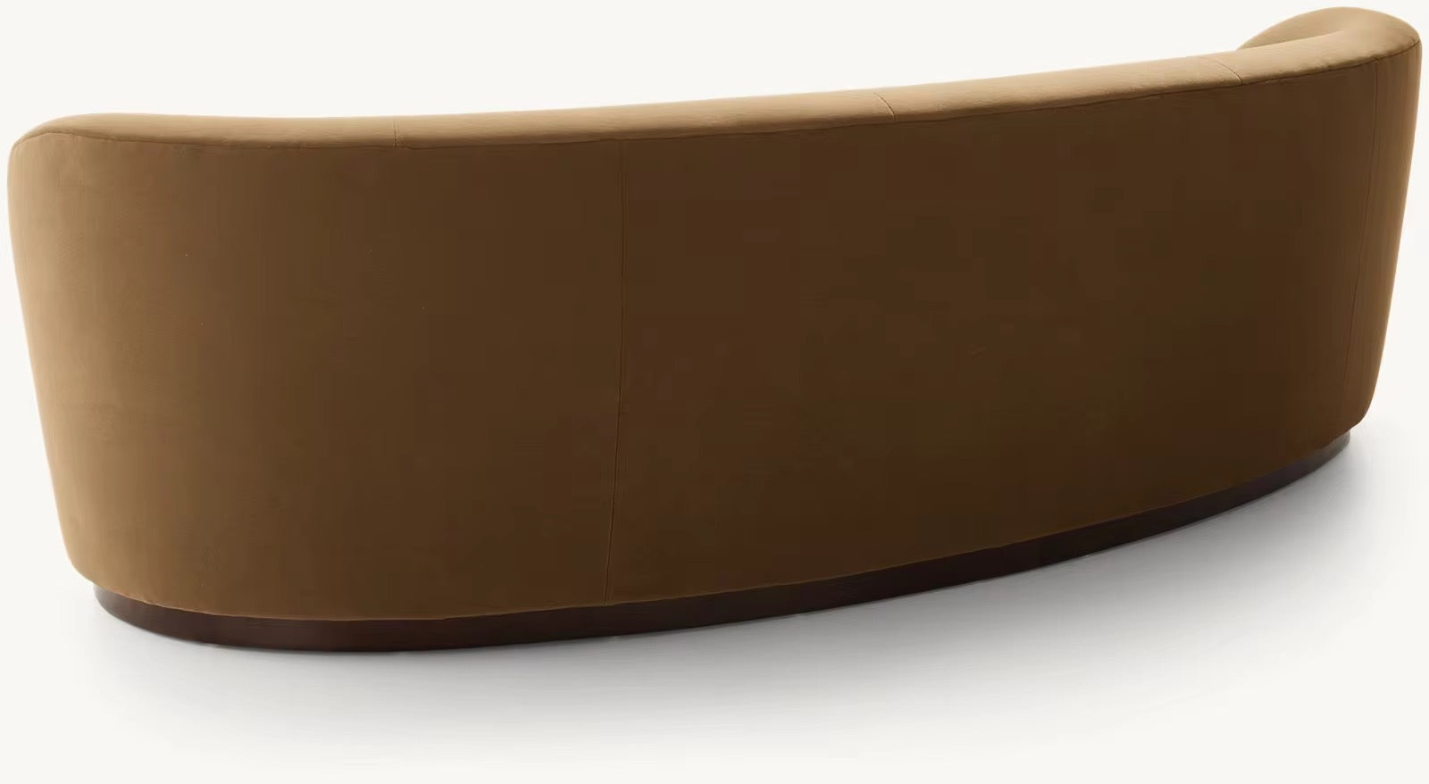 Vero Elegant Couch close-up - suede upholstery sofa - The Flamingo Life