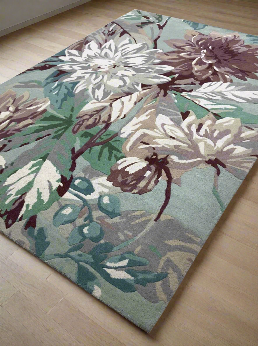 Premium Hand Tufted Floral Carpet