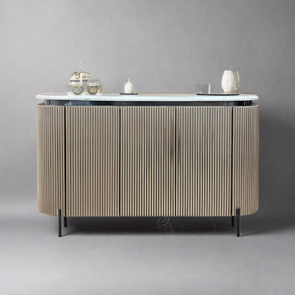 Antilla Luxury Console - marble console table - The Flamingo Life