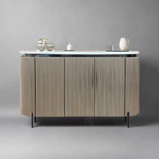 Antilla Luxury Console - marble console table - The Flamingo Life