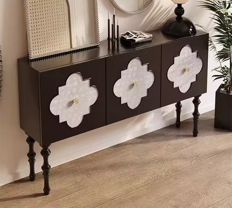 Noor Sideboard/Buffet Table close-up - sideboard - The Flamingo Life
