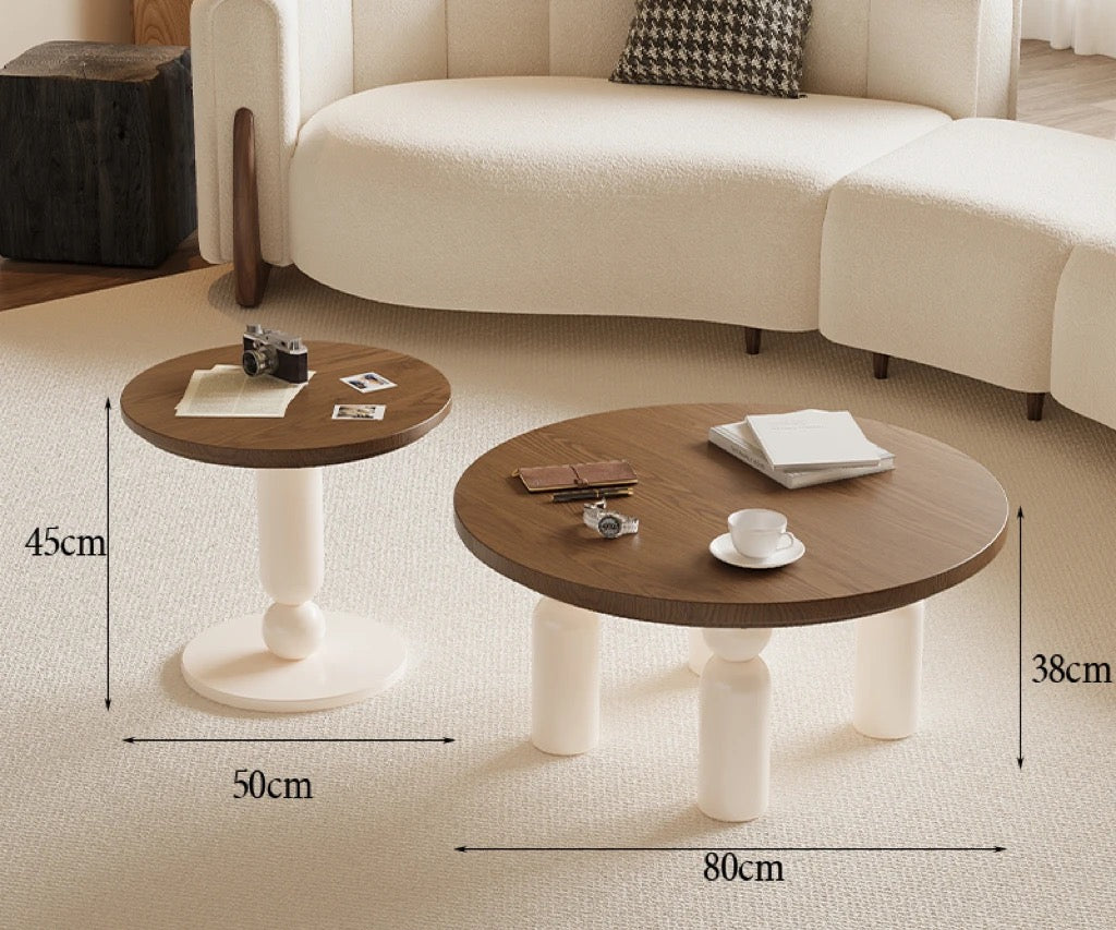 Amour Coffee Nesting Table Set close-up - nesting table set - The Flamingo Life