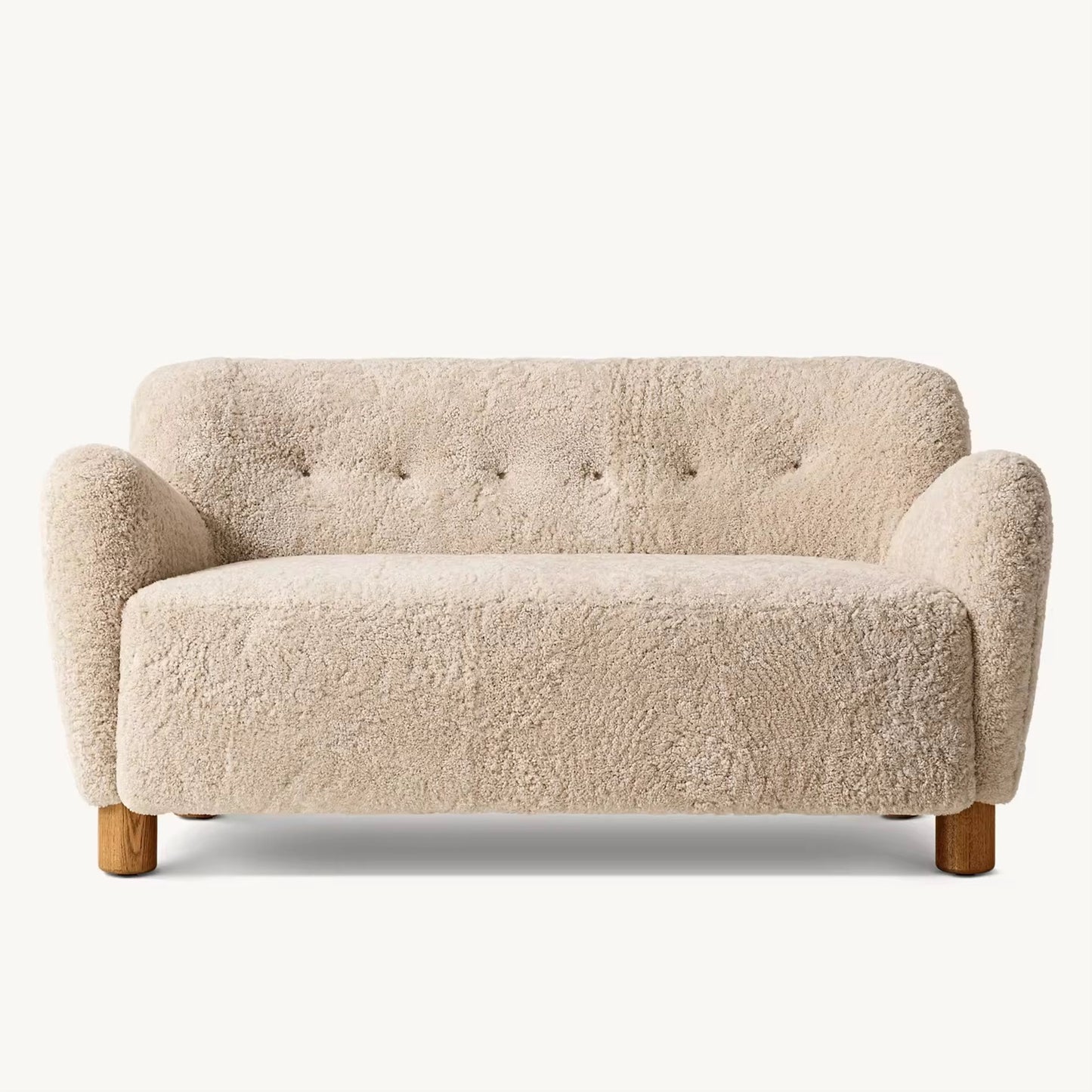 Suma Japandi Couch in Boucle