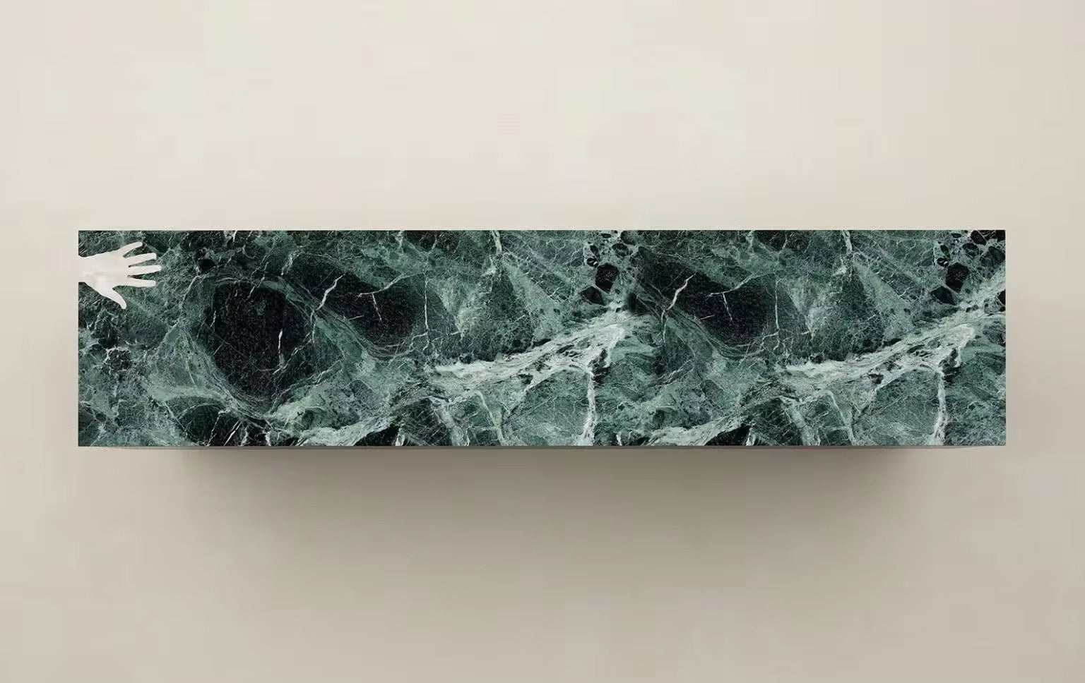Caspian Regal Buffet Console lifestyle view - console table - The Flamingo Life