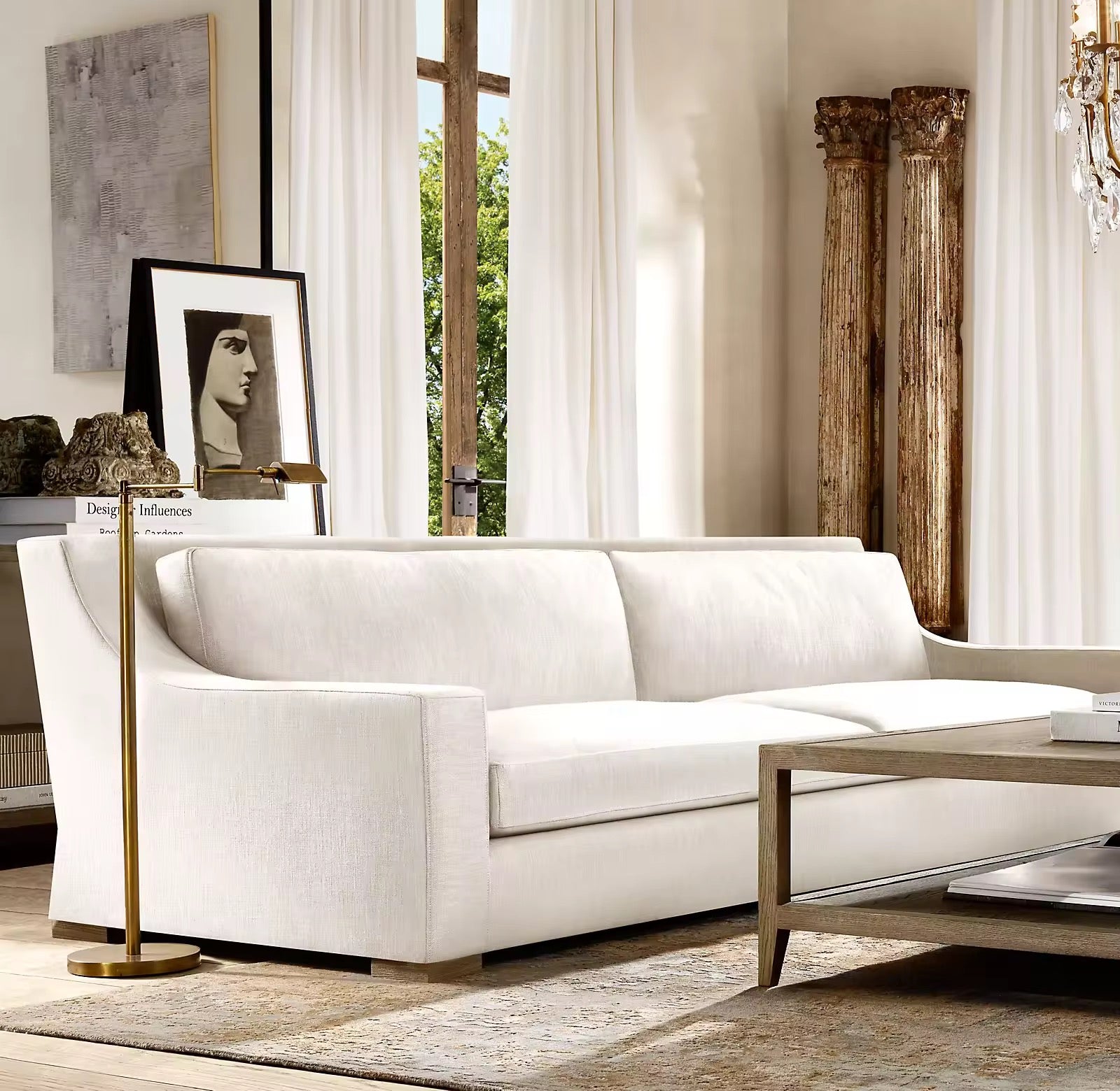 Céron Three Seater Sofa - sofa - The Flamingo Life