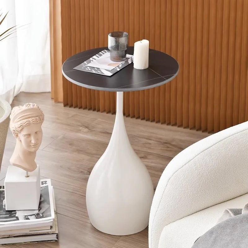 Cleo Side/Drink Marble Side Table