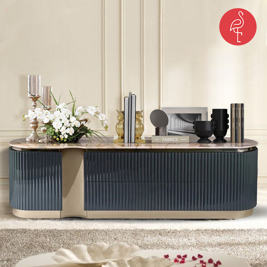 Cyrus Regal Marble Console Table