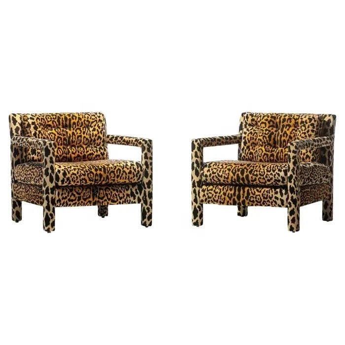 Leo Accent Chair side view - accent chair - The Flamingo Life