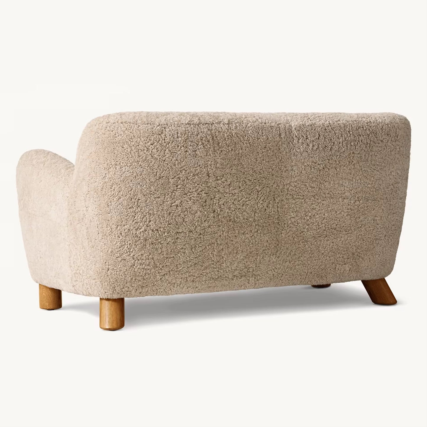 Suma Japandi Couch in Boucle