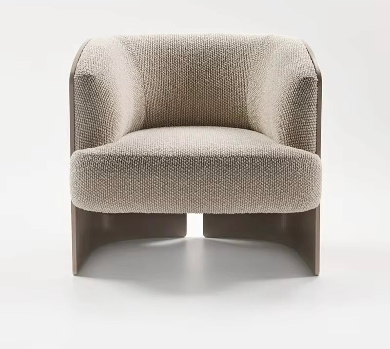 Eero Accent Chair detail view - Japandi accent chair - The Flamingo Life