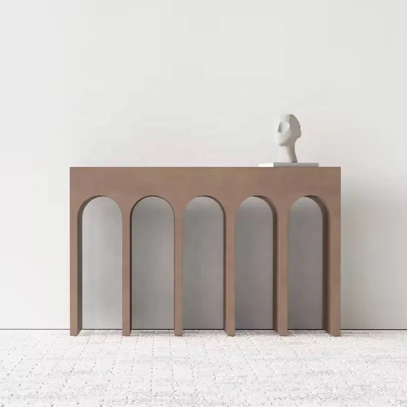 Nordic Styled Console Table lifestyle view - console table - The Flamingo Life